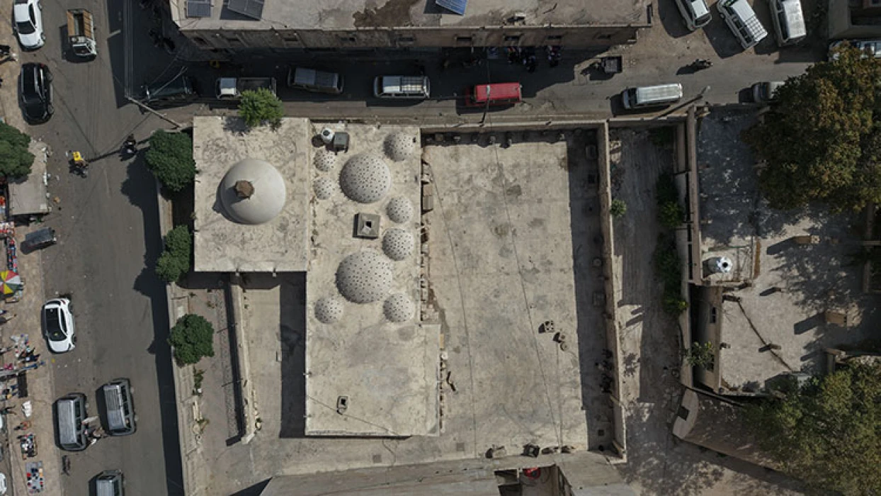 Asırlık Osmanlı Hamamı, Münbiç'in kültürel mirası olarak yerini koruyor