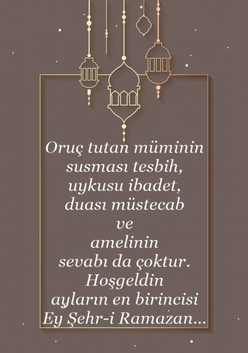 2026 Ramazan mesajları: En güzel resimli, hadisli, dualı, uzun ve kısa Ramazan sözleri