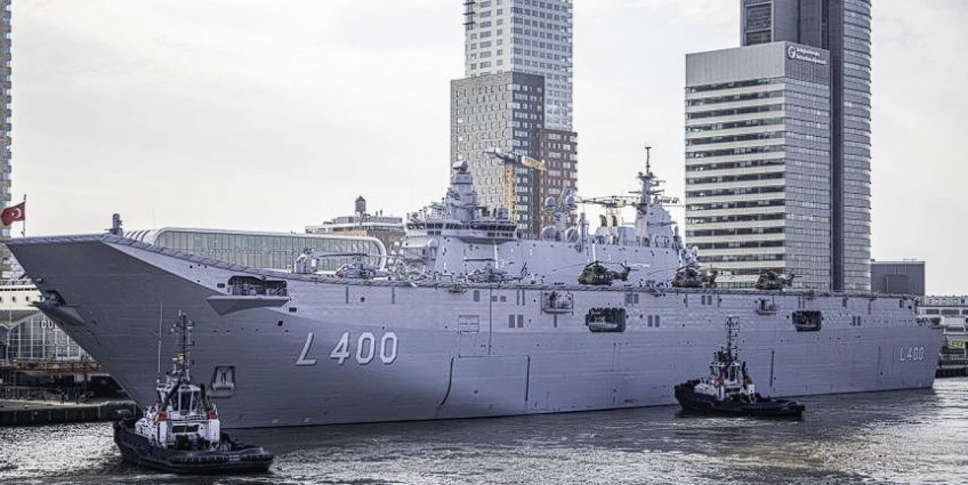 Hollanda’da TCG Anadolu rüzgarı: NATO kapsamında savunma sanayisi fuarı