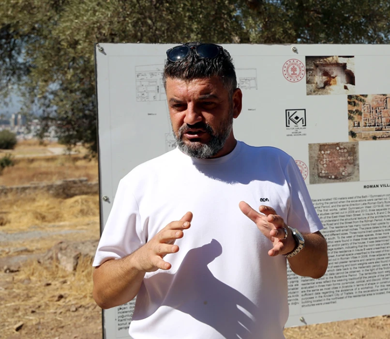 Tralleis'te antik çağlardaki 'Toprak zenginlerinin villaları' gün yüzüne çıkarılıyor