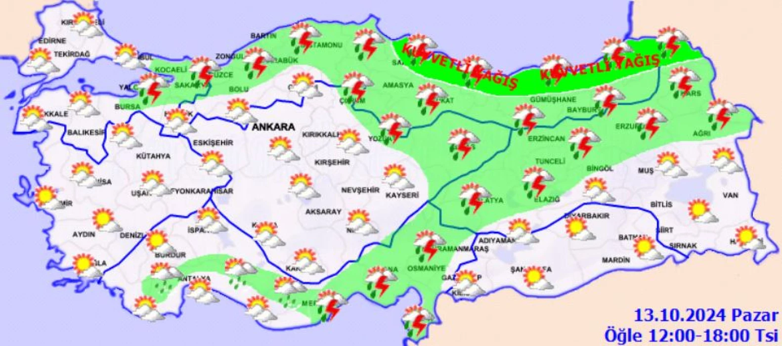 SON DAKİKA: Meteoroloji'den çok sayıda il için uyarı! Kuvvetli yağış geliyor