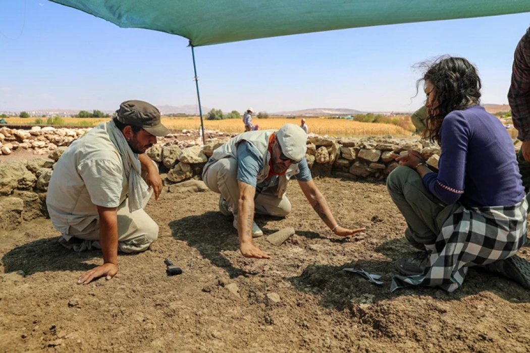 Çayönü Tepesi'nde yaklaşık 9 bin 500 yıllık 'Kamusal Yapı' bulundu