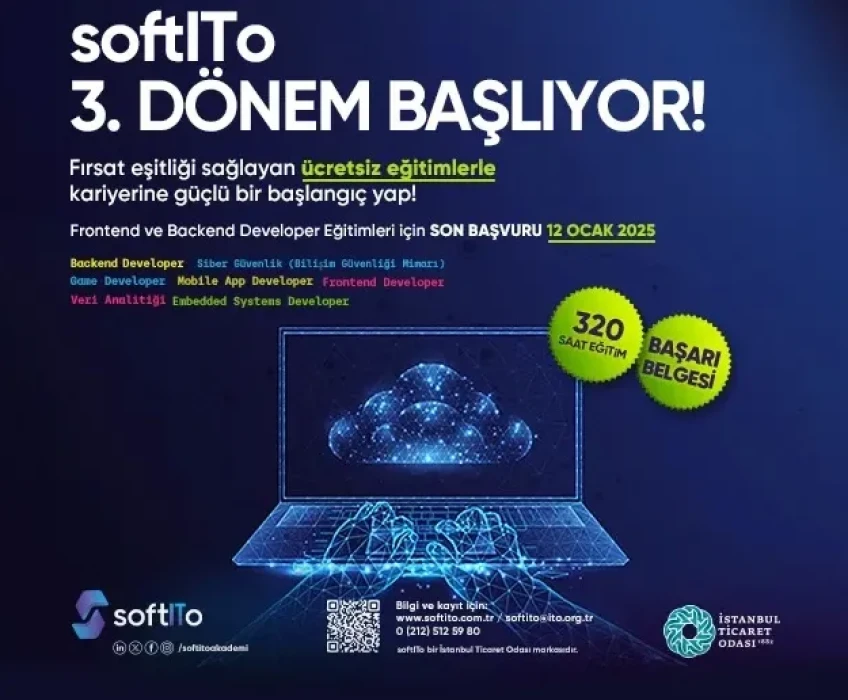 Ücretsiz yazılım dersleri! softITo ile yeni bir kariyer seni bekliyor