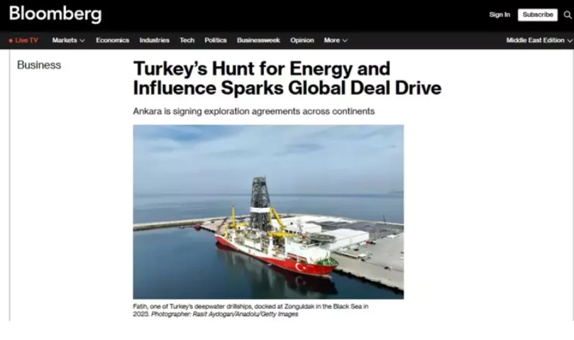 Türkiye enerjide büyük oynuyor! ABD basını yazdı: 5 farklı ülkede doğrudan etkisi artacak