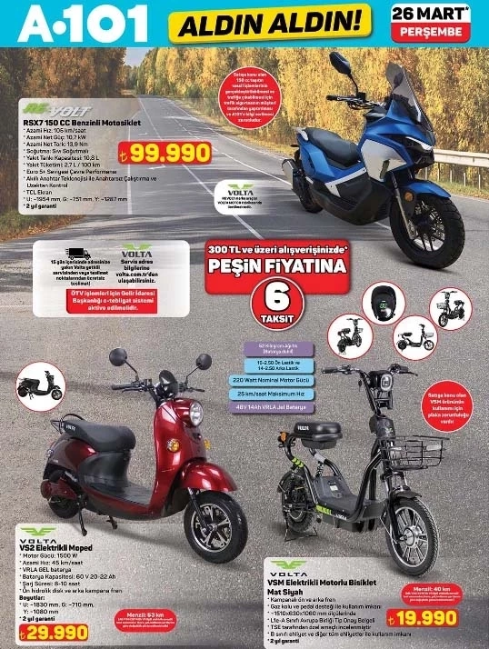 A101’DE BU HAFTA | A101 26 Mart 2026 aktüel indirim kataloğu yayınlandı! Çok uyguna ürünler