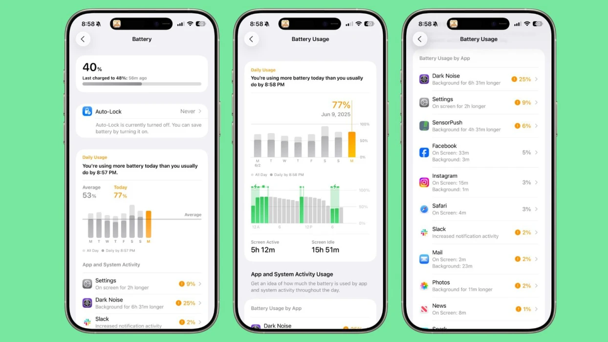 Apple'dan iOS 26 ile gelişmiş pil yönetimi