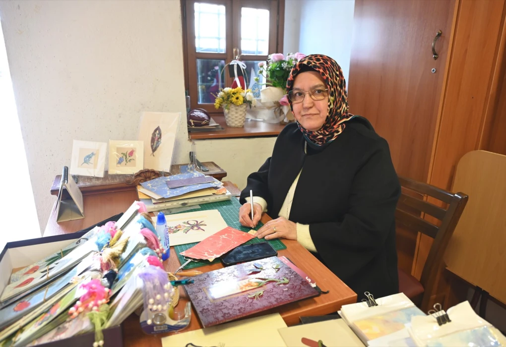 Hünkar Kasrı dükkanları sanatın merkezi oldu