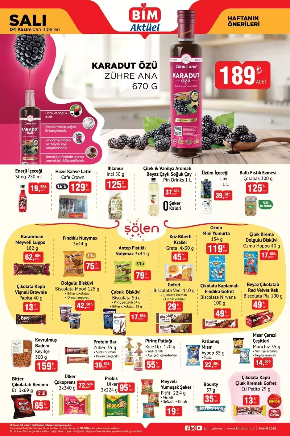 BİM KATALOĞU 31 EKİM AKTÜEL ÜRÜNLERİ| BİM’de bu hafta hangi ürünler var?