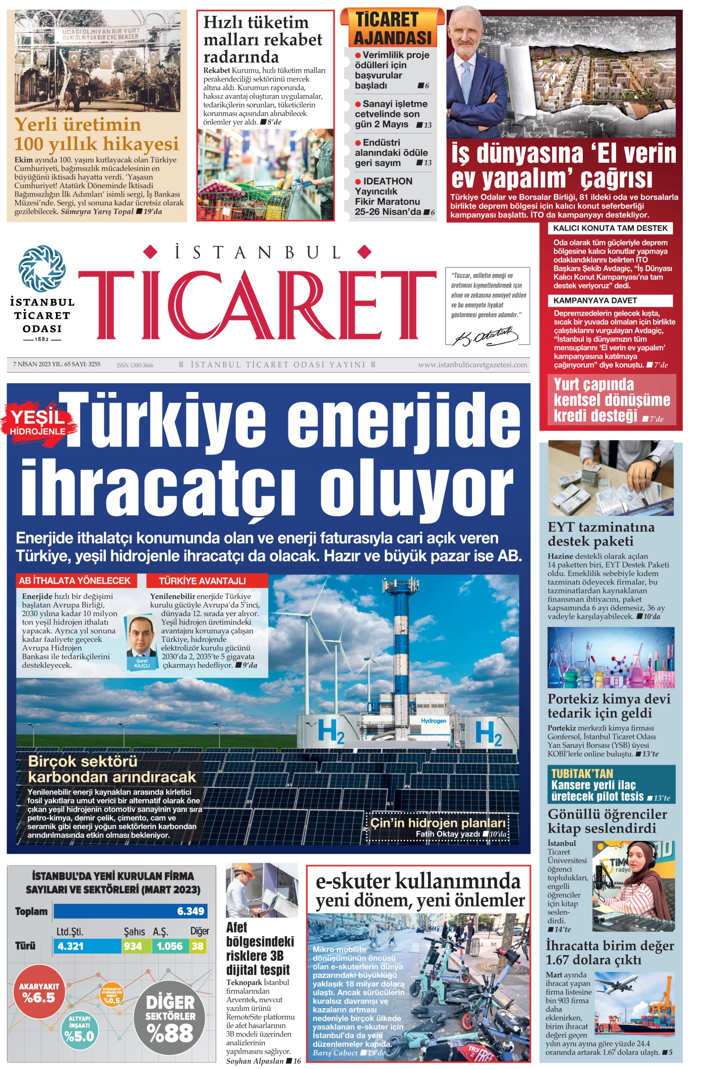 İstanbul Ticaret Gazetesi’nin yeni sayısı yayınlandı