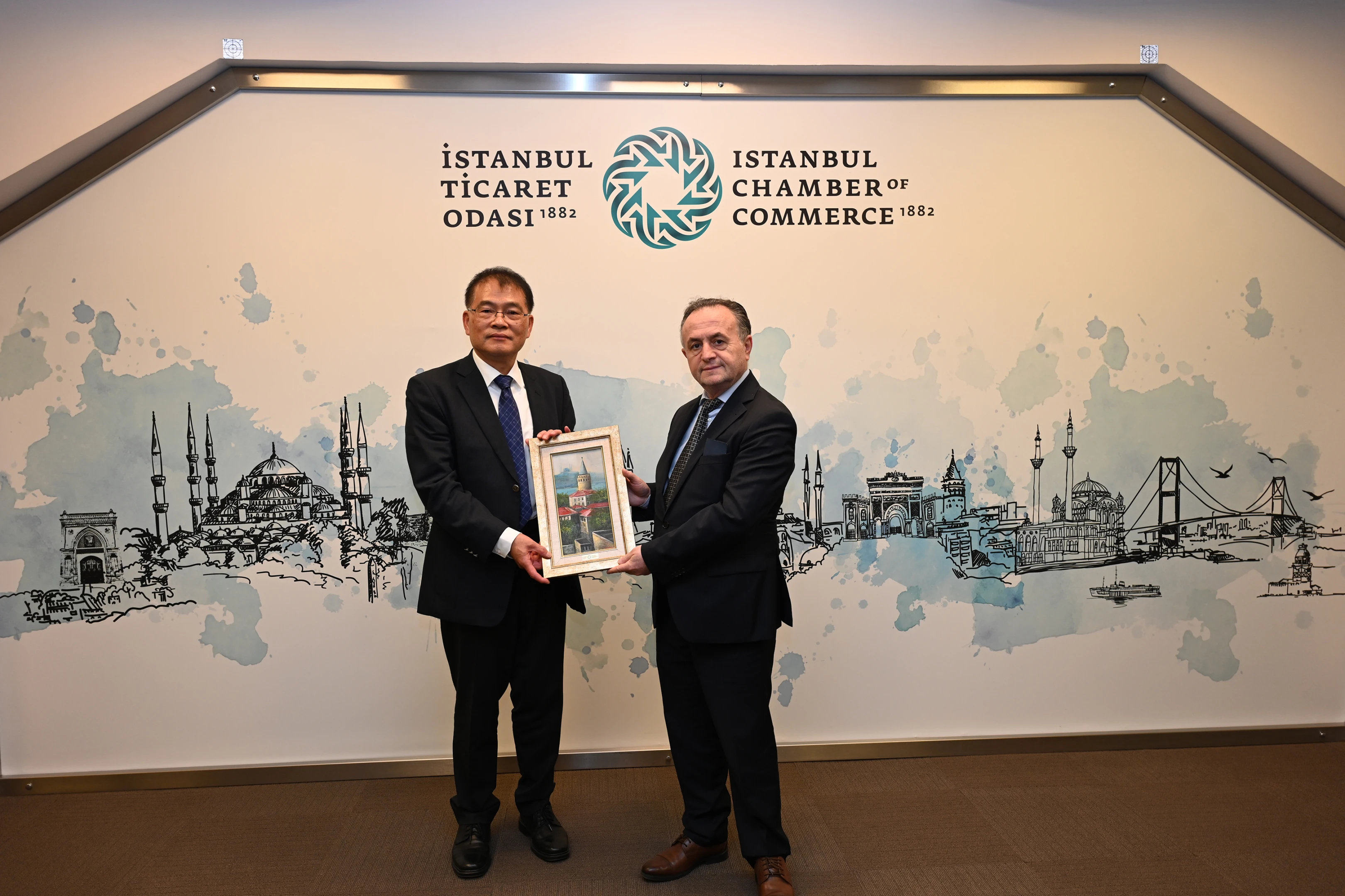Tayvan heyetinden işbirliği ziyareti