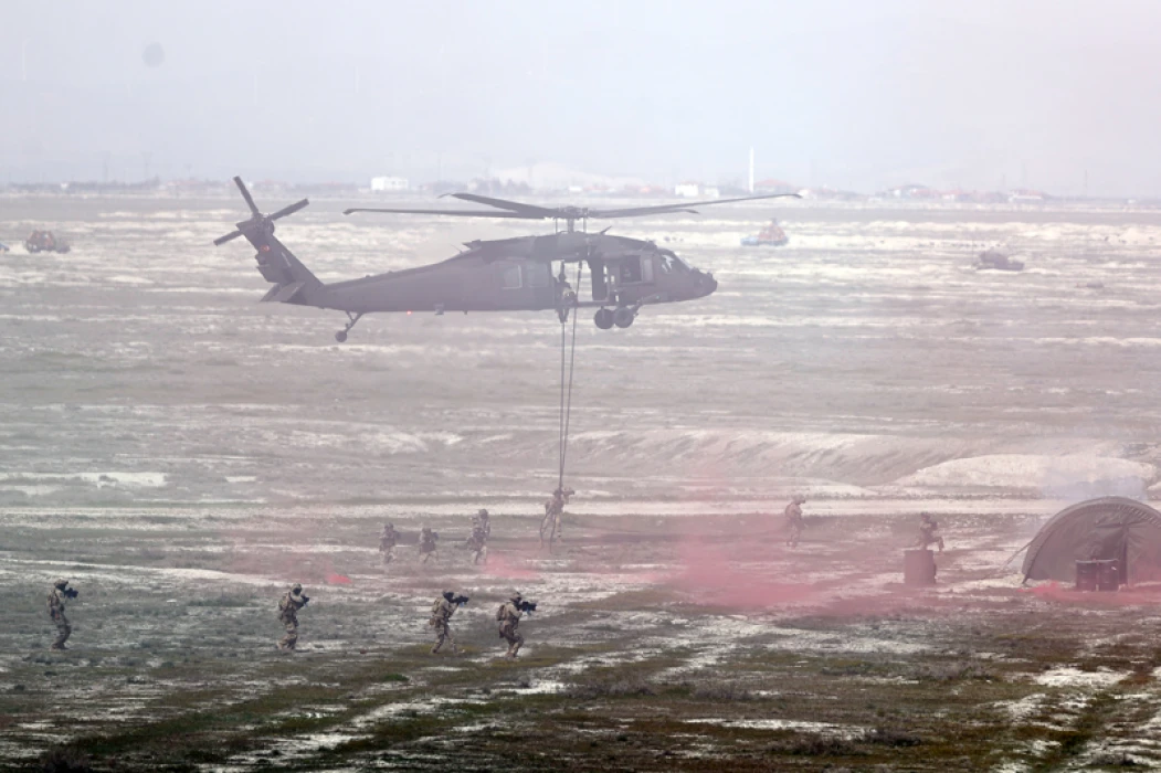 Gök vatanın bekçileri! Konya'daki tatbikatta gövde gösterisi
