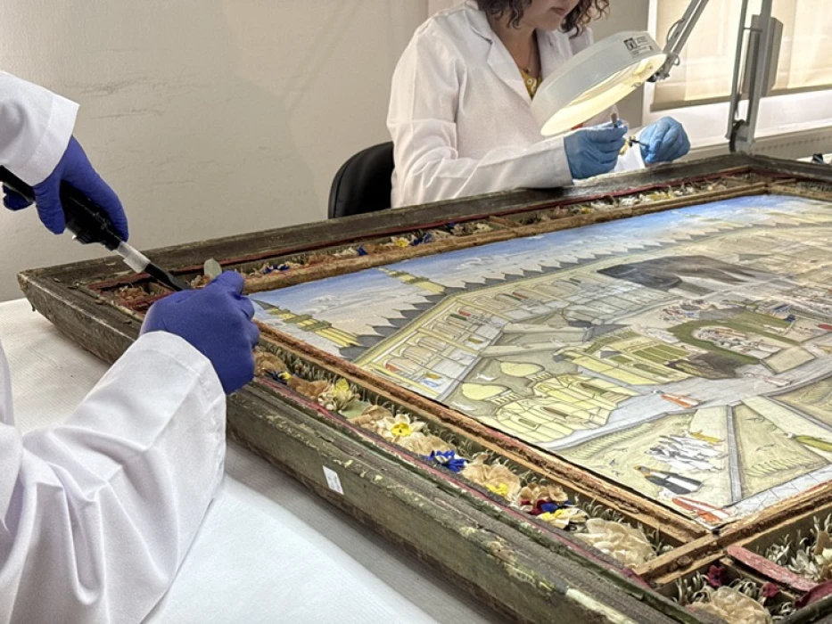 Kabe'nin 200 yıllık tasviri Topkapı Sarayı'ndan gün yüzüne çıktı