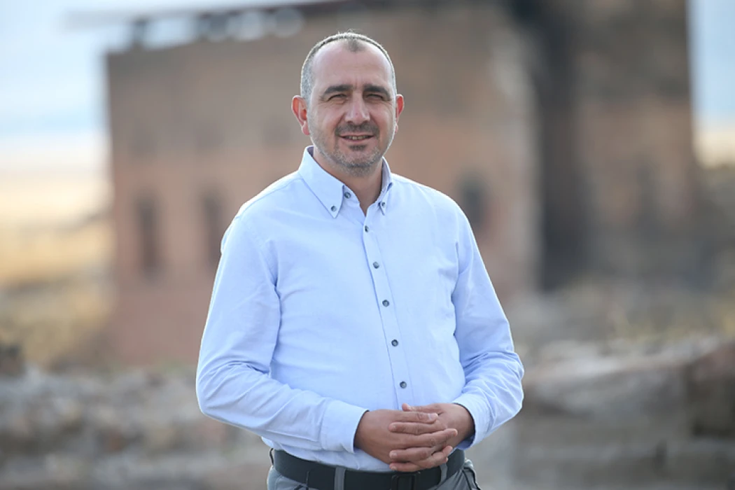 Ani'deki kazılarda Selçuklu dönemine ait kümbet kalıntısı bulundu