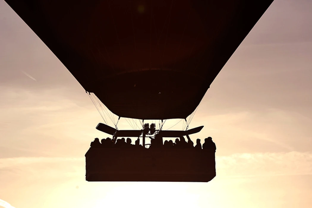 Nevşehir'de sıcak hava balonları öğretmenler için havalandı