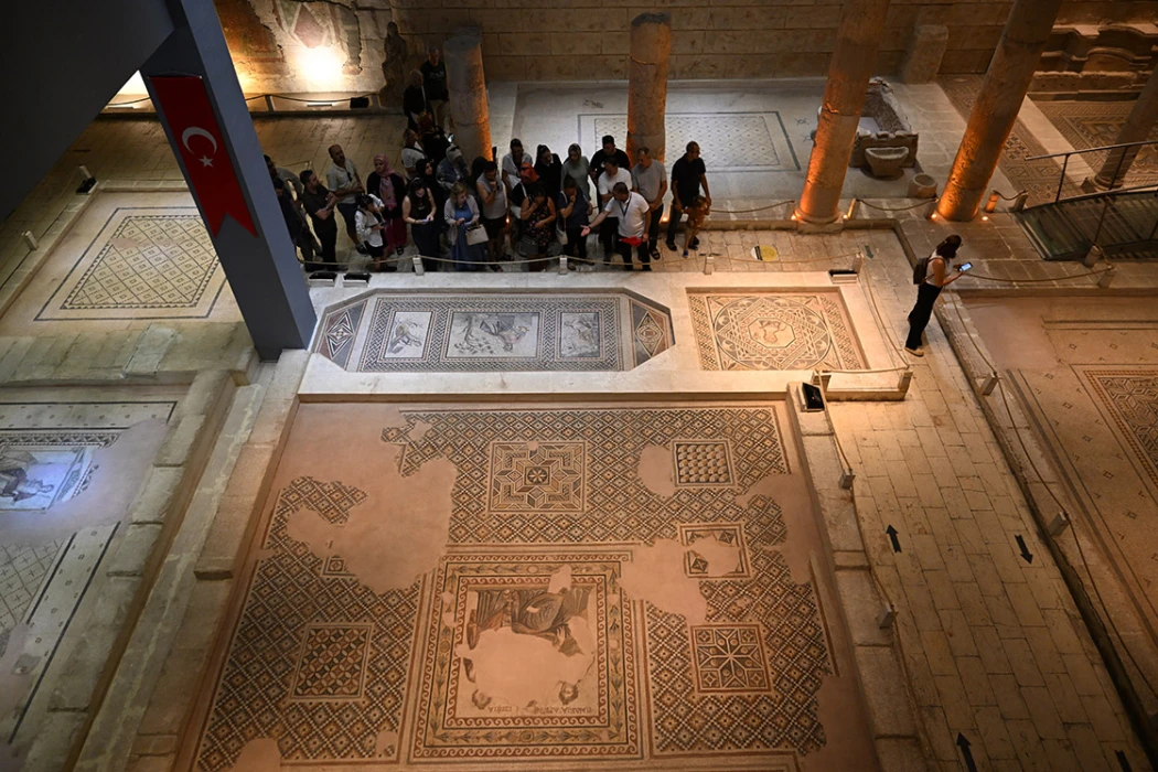 Zeugma Mozaik Müzesi 14 yılda 3,5 milyon ziyaretçiyi ağırladı
