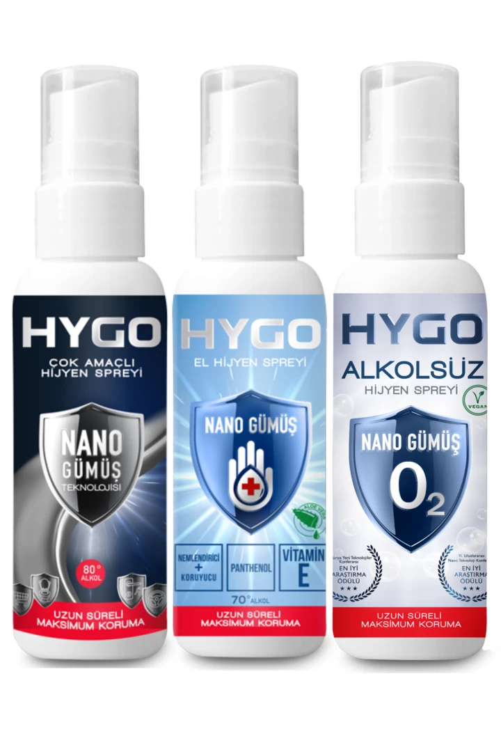 Yerli nano gümüşle 21 gün garantili hijyen