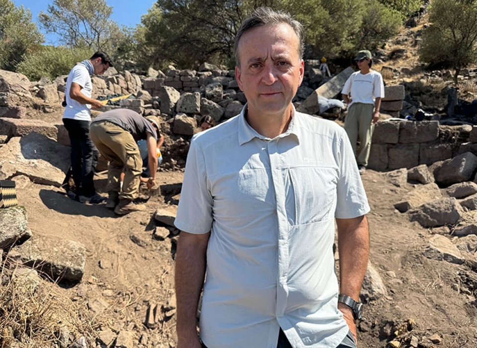 Aigai Antik Kenti’nde Demeter Tapınağı gün yüzüne çıkarılıyor