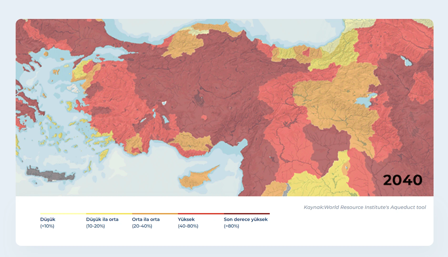 Su stresine karşı sanayi ve tarımda dönüşüm şart
