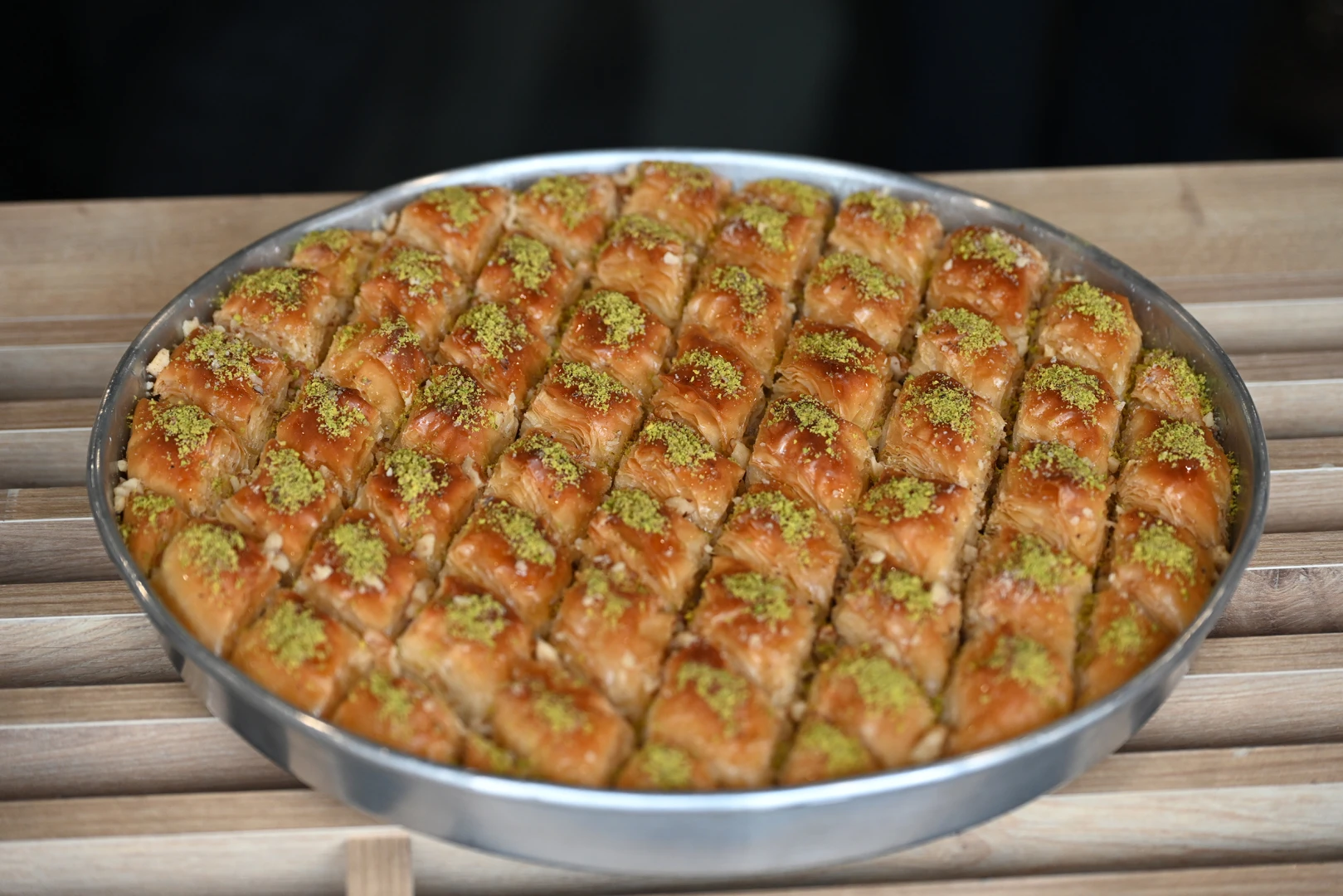 Baklavanın kadın ustaları yarıştı