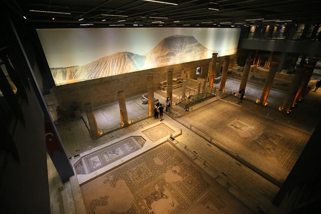 Zeugma Mozaik Müzesi'nde Kurban Bayramı hareketliliği
