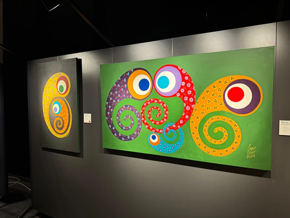 Ressam Ömer Onay'ın eserleri Bilinç Akışı Söyleşileri'nde ele alındı