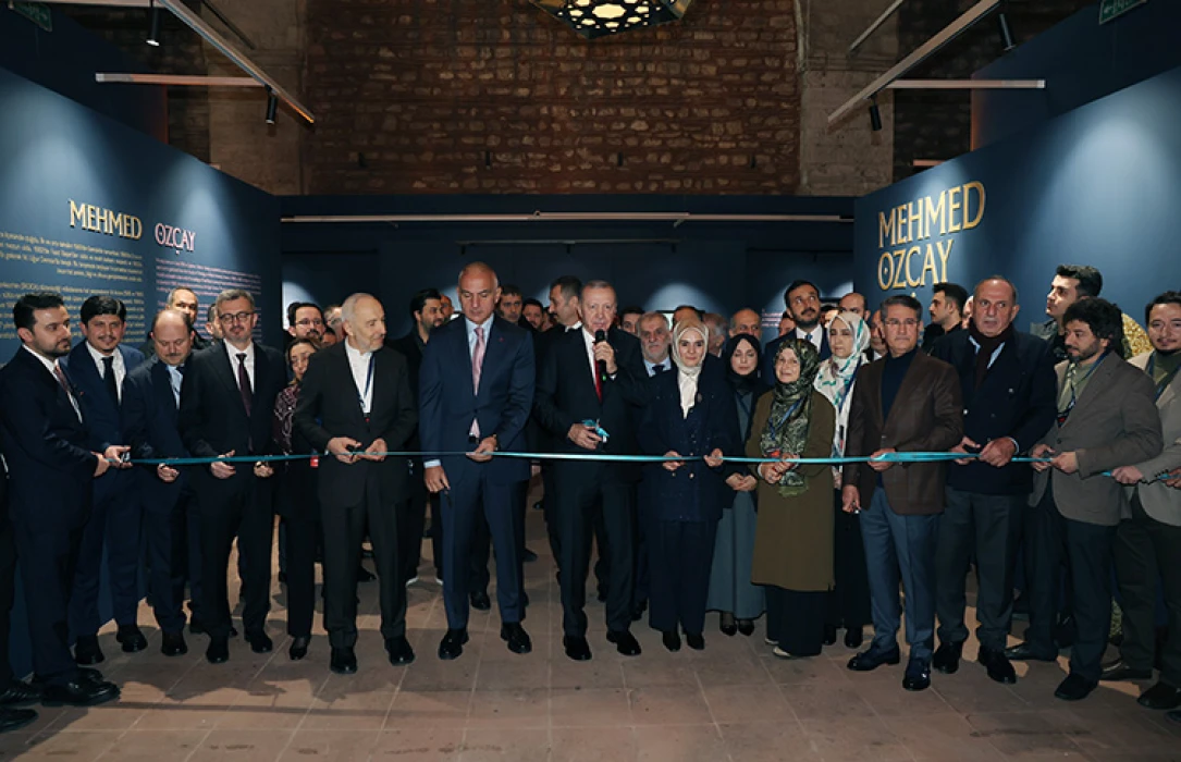 Cumhurbaşkanı Erdoğan, Hane İslam Eserleri Sergisi'nin açılışını yaptı