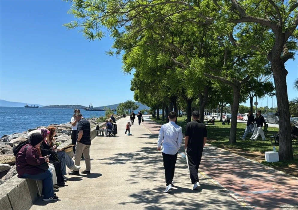 Sahillerde yoğunluk Kurban Bayramı'nın son gününde sürdü