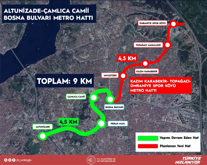 İstanbul'a yeni metro hatları geliyor: Bakan Uraloğlu projeleri açıkladı