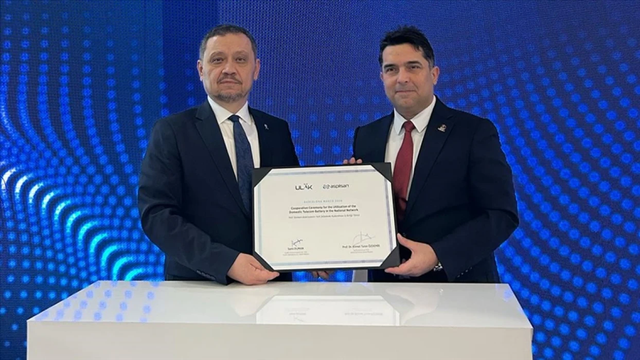 ASPİLSAN Enerji ve ULAK Haberleşme’den stratejik imza: Yerli telekom bataryası milli şebekede