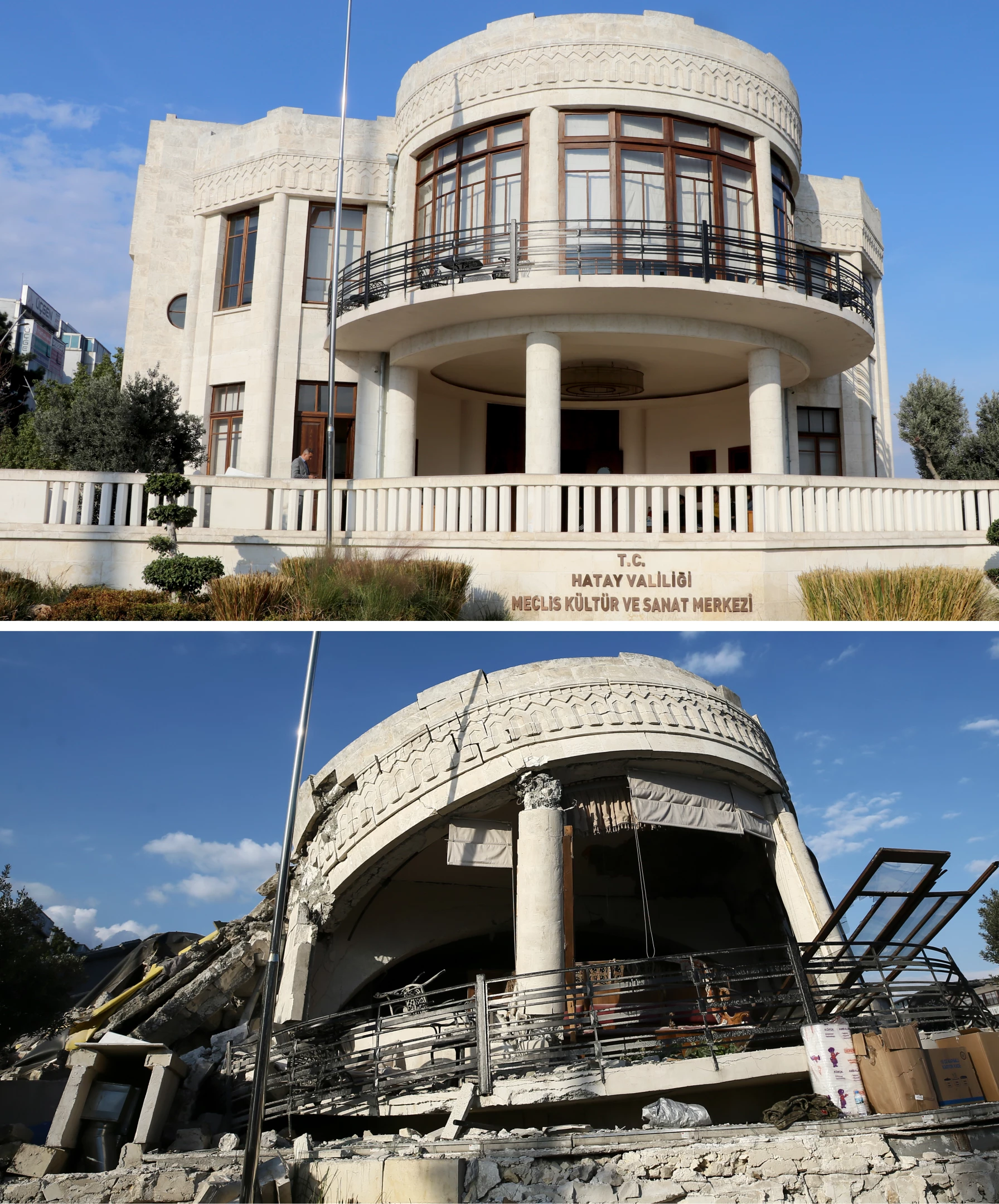Asrın felaketi asırlık yapılara da zarar verdi