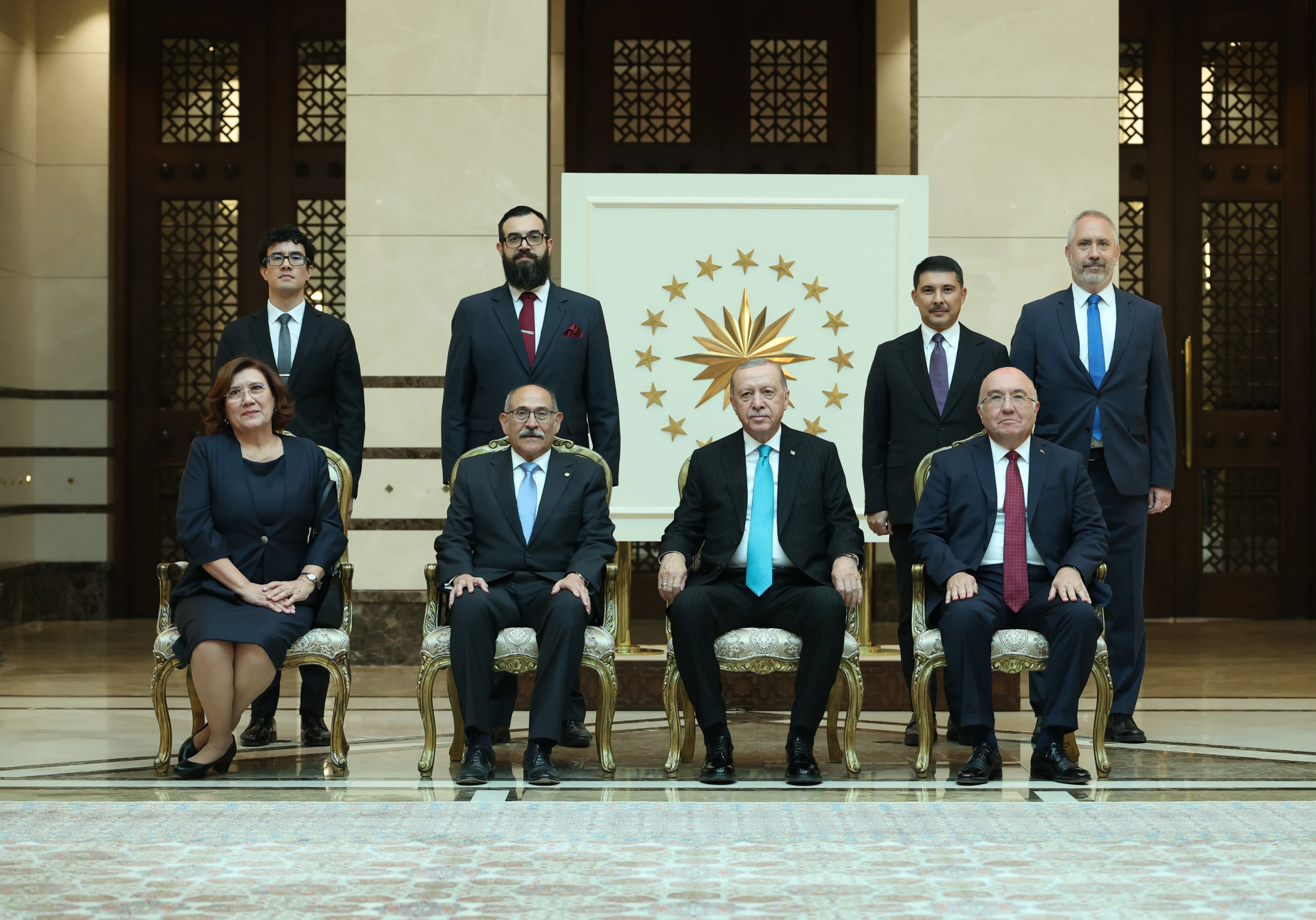 Cumhurbaşkanı Recep Tayyip Erdoğan 4 ülkenin büyükelçisini kabul etti