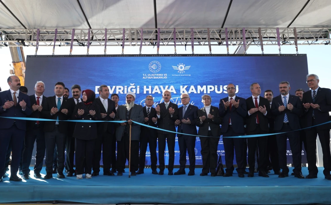 Türkiye'nin 14. hava kampüsü Divriği'de açıldı