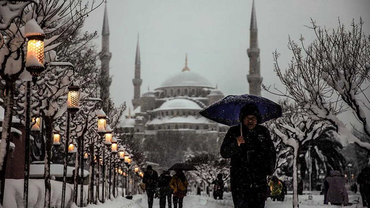 METEOROLOJİ SON DAKİKA: AKOM açıkladı! İstanbul'a kar geliyor