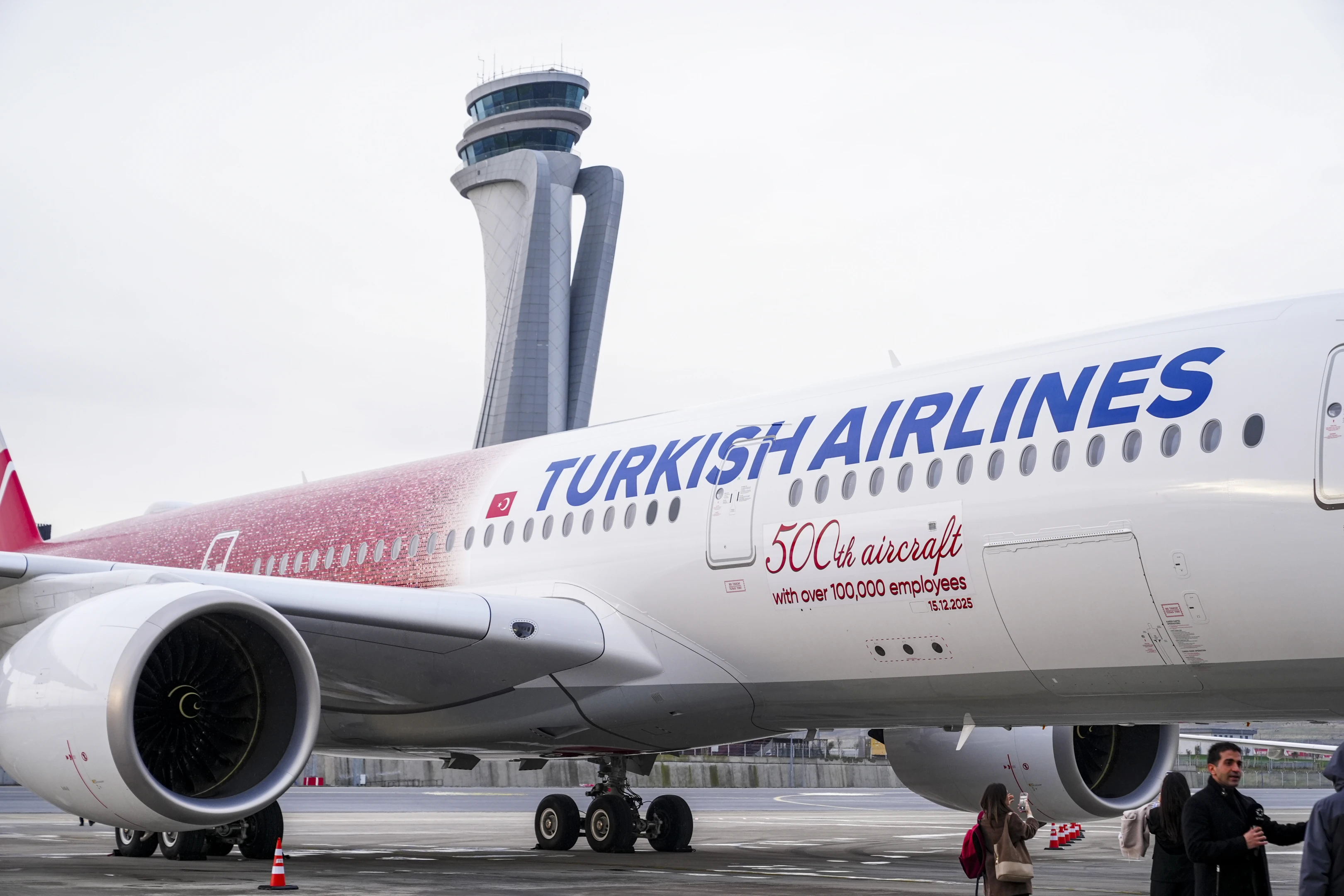 THY 500'üncü uçağını tanıttı! 2036 hedefi 1000 uçak