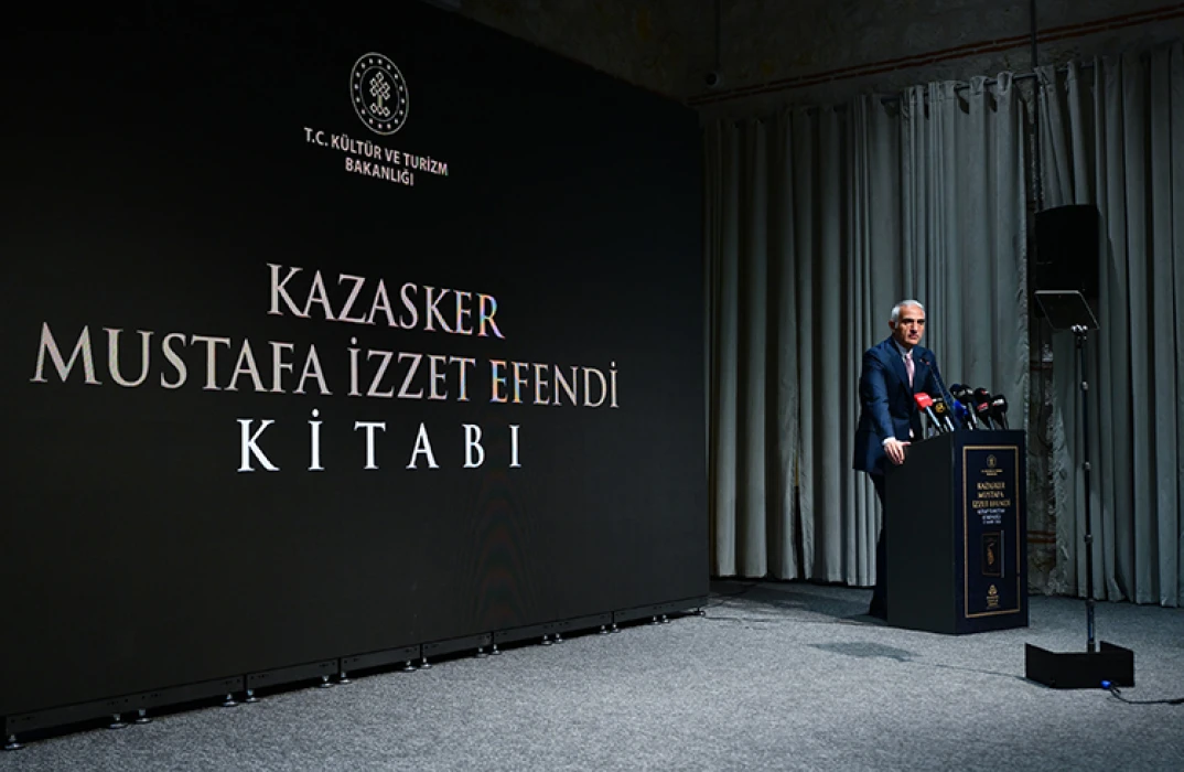 Kazasker Mustafa İzzet Efendi kitabı yayın dünyasına kazandırıldı
