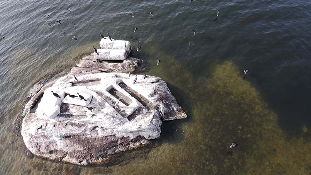 Yağışlarla nefes alan Bafa Gölü'nde doğal yaşam yeniden canlandı