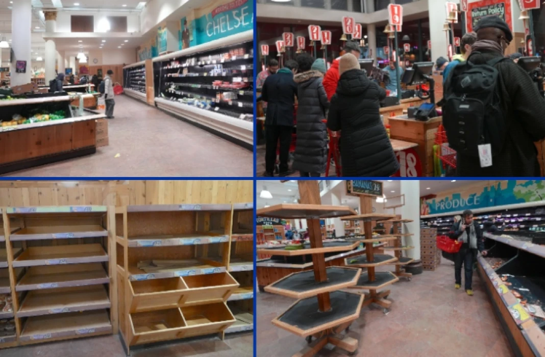 ABD'de kar fırtınası alarmı: Tarihi nitelikte olabilir! Vatandaşlar marketlere hücum etti