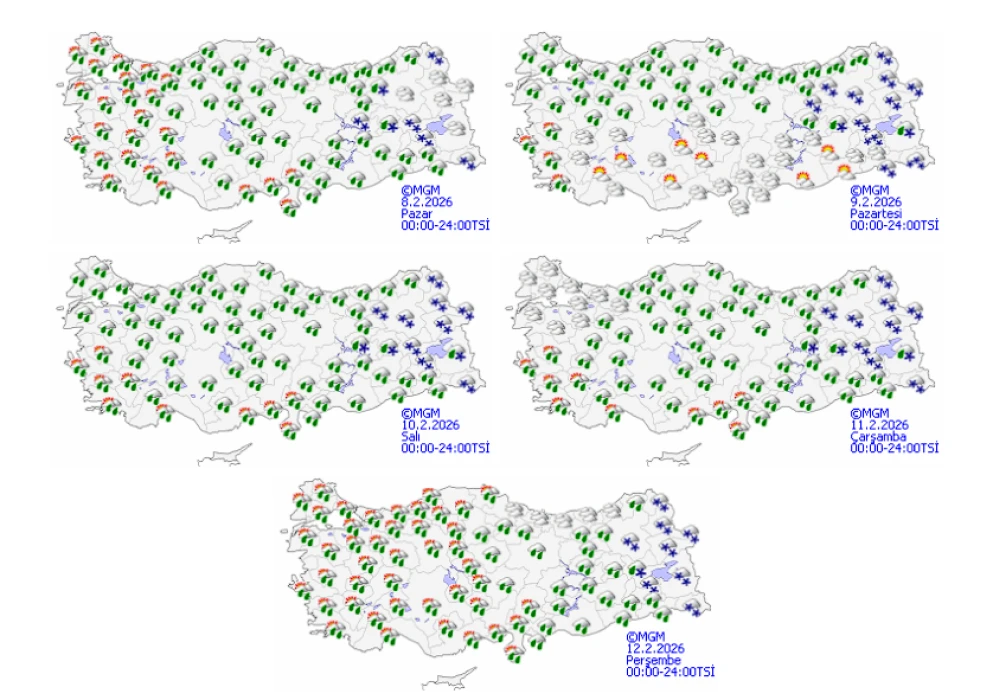 SON DAKİKA: Meteoroloji’den iki il için sarı kodlu uyarı: Yurt genelinde yağışlı hava etkili olacak