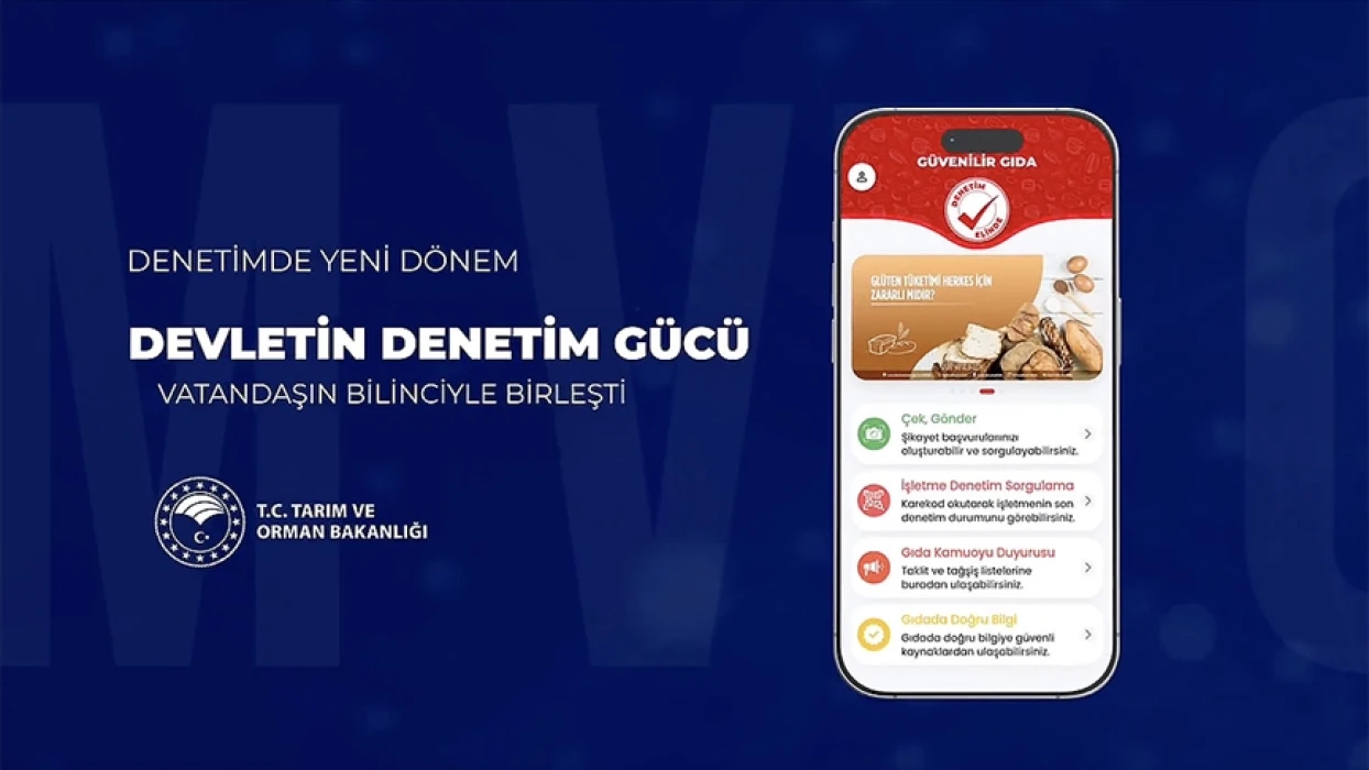 Gıda denetiminde yeni dönem: 'Çek - gönder' sistemi başladı