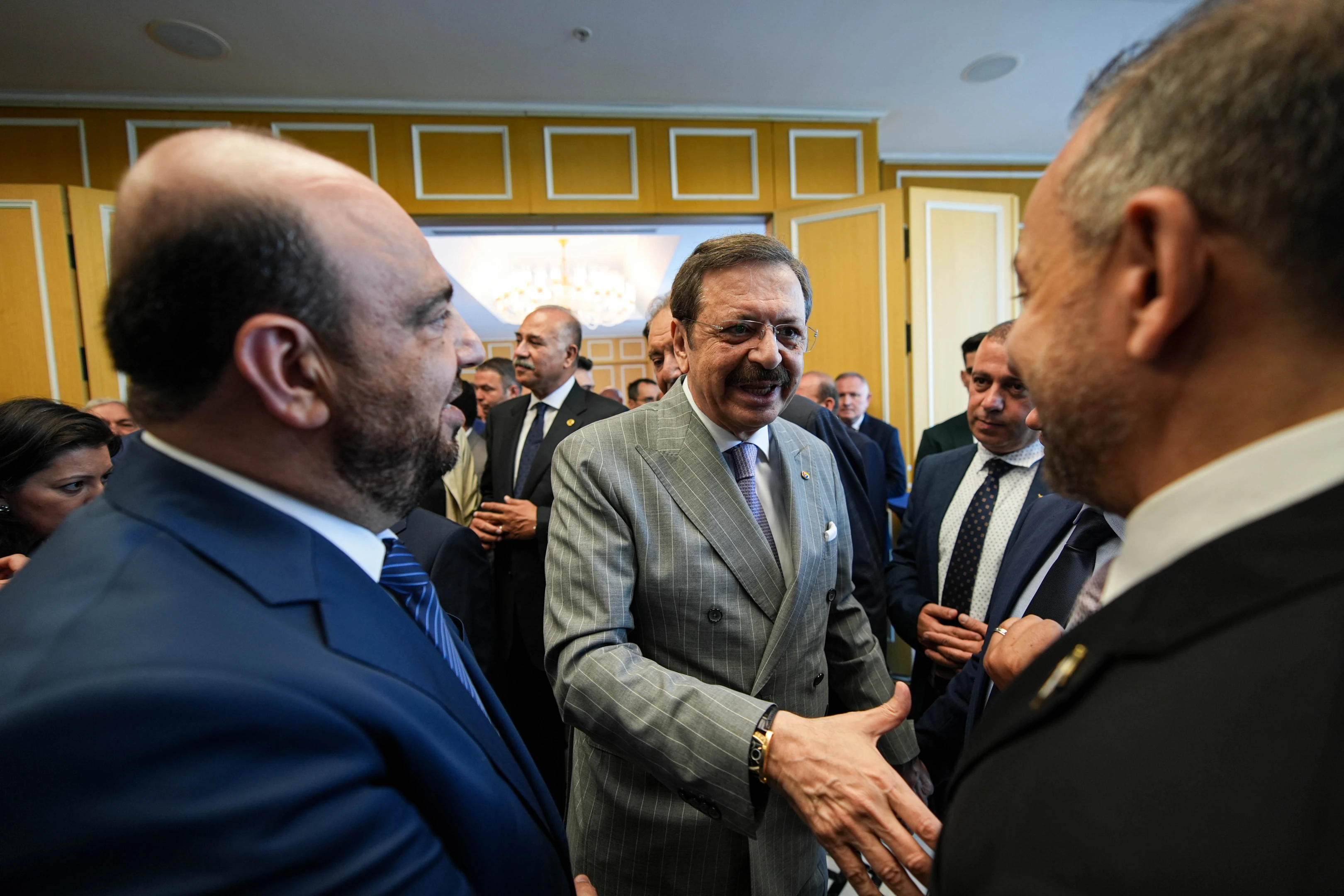 TOBB Başkanı Hisarcıklıoğlu: Suriye’nin yeniden imarına destek vermeye hazırız