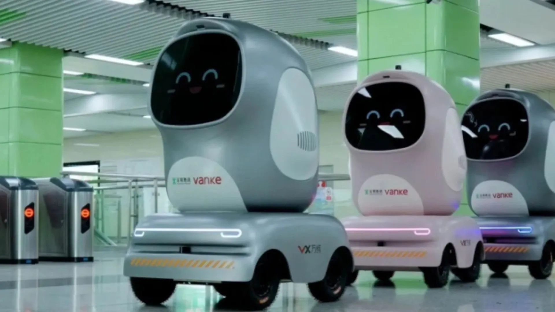 Çin’de Shenzhen Metrosunda robot kurye dönemi