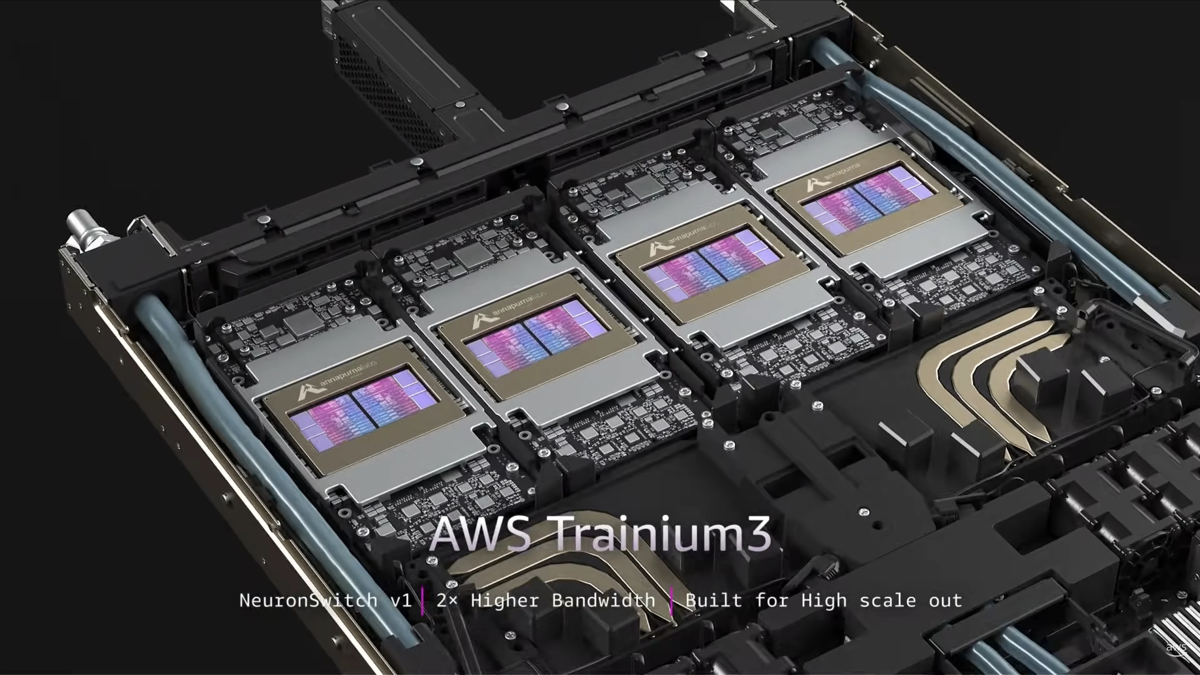 Amazon'dan yeni Trainium3 çipi: 4 kat daha hızlı yapay zeka
