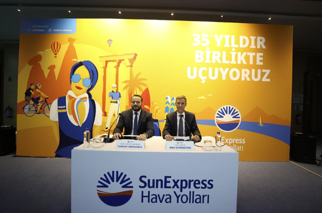 SunExpress bu yıl 13 milyondan fazla yolcu taşıdı