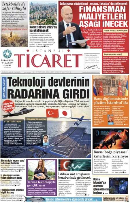 İstanbul Ticaret Gazetesi'nin 3374. sayısı yayımlandı!
