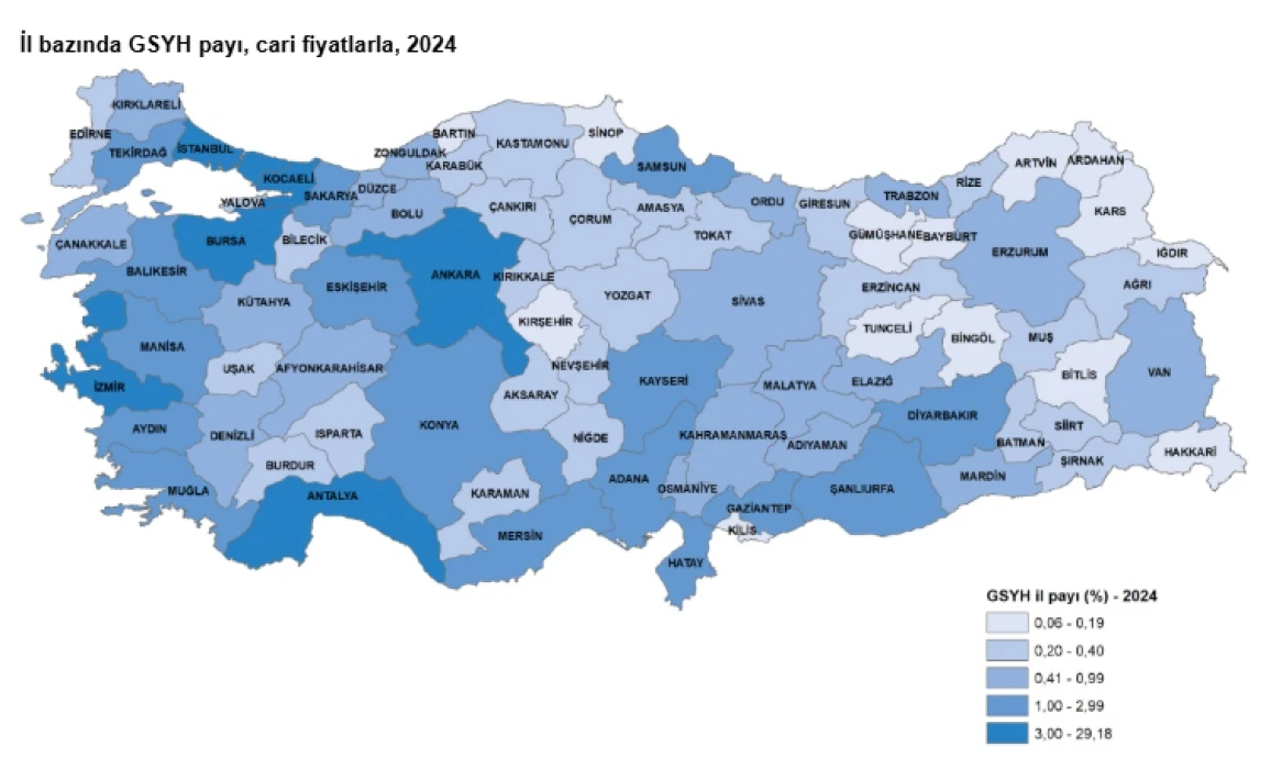 Kişi başı gelirin en yüksek olduğu iller belli oldu: Ekonominin lokomotifi İstanbul