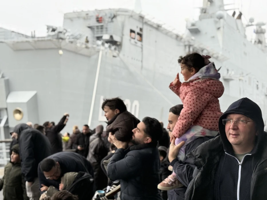 Rotterdam’da TCG Anadolu heyecanı: Avrupa’daki Türklerden yoğun ilgi