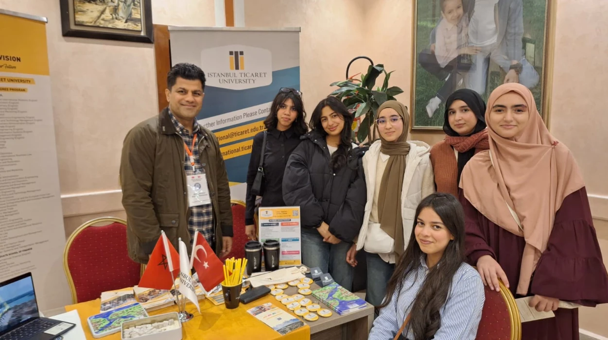 İstanbul Ticaret Üniversitesi Fas eğitim fuarında