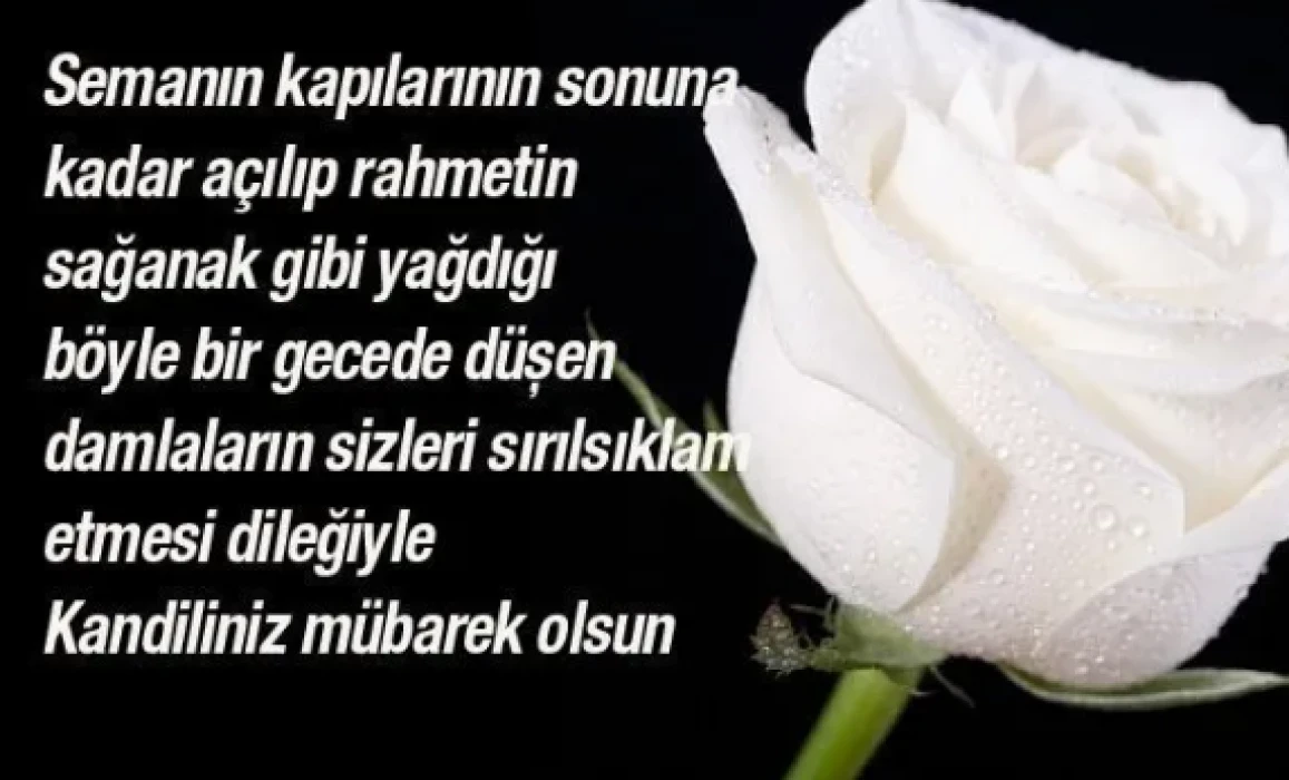 Resimli Regaip Kandili mesajları 2025: Kısa, uzun, anlamlı ve dualı kandil sözleri