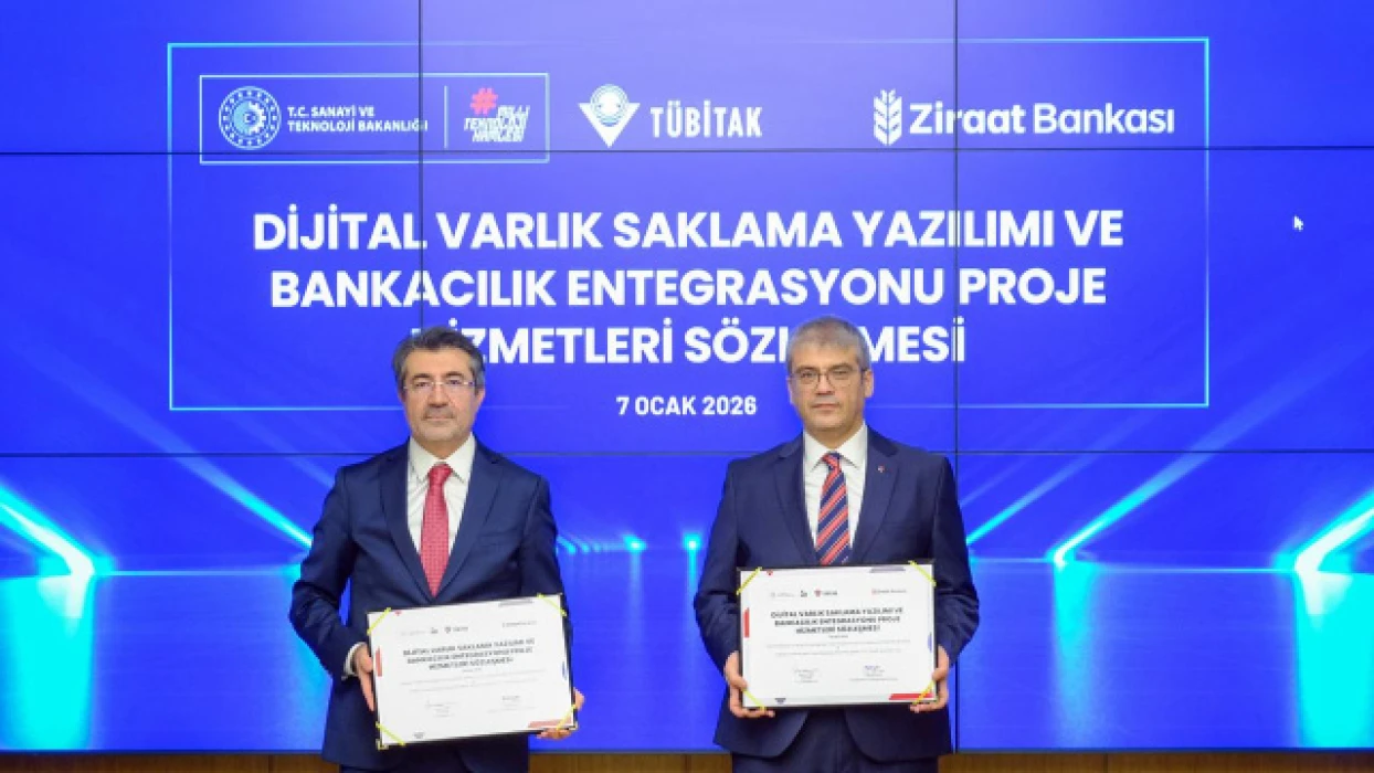 TÜBİTAK ve Ziraat Bankası dijital finans alanında işbirliğine gitti!