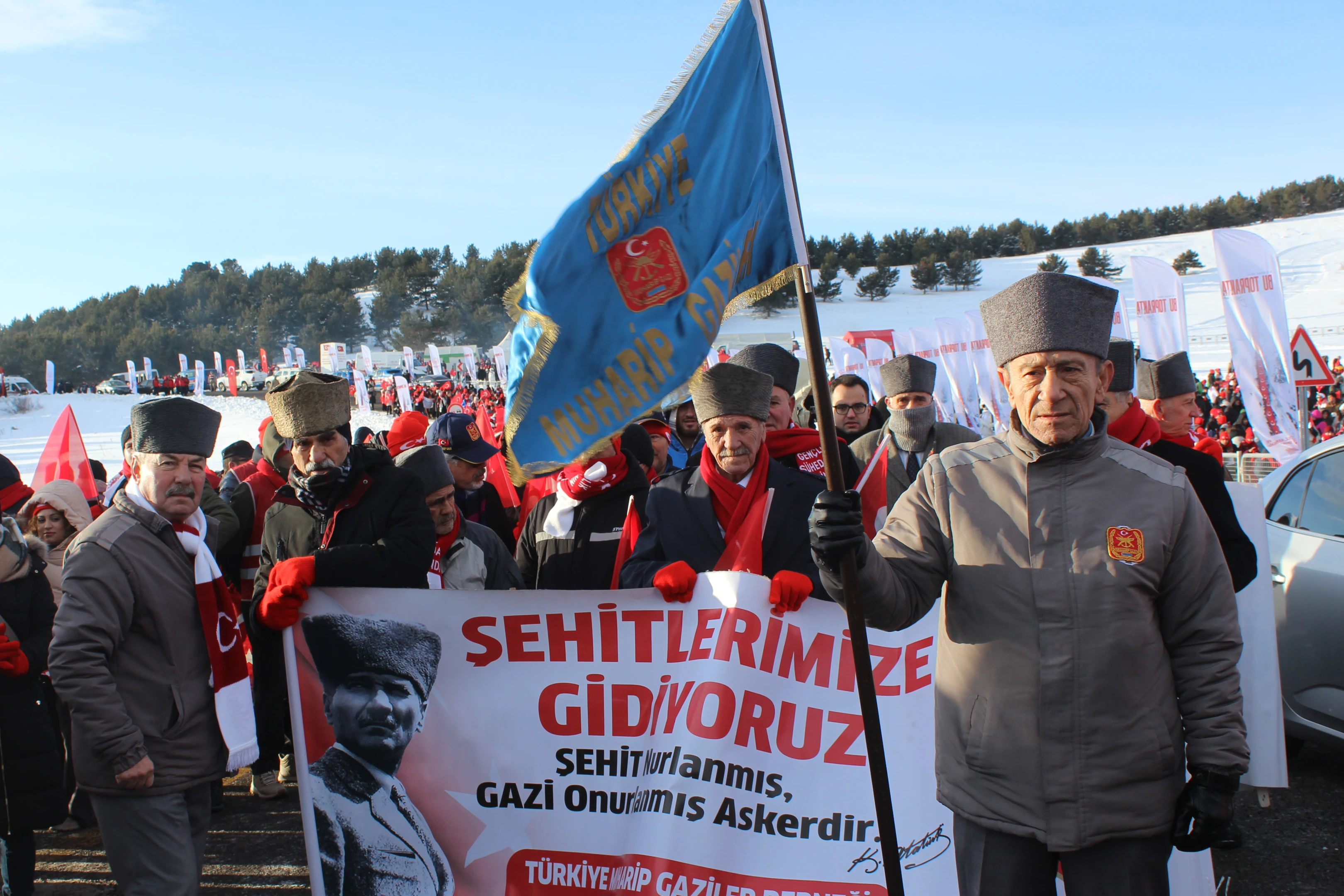 Türk genci, Sarıkamış'ta atalarının izinde
